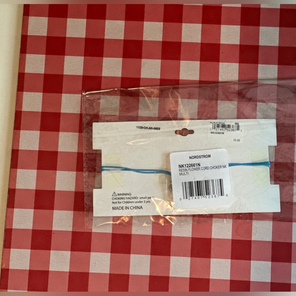 4for$20❗️Ruby & Ry Resin Flower Cord Chocker Neck Multi Necklace 🌸 NWT 🏷️ - Picture 3 of 4